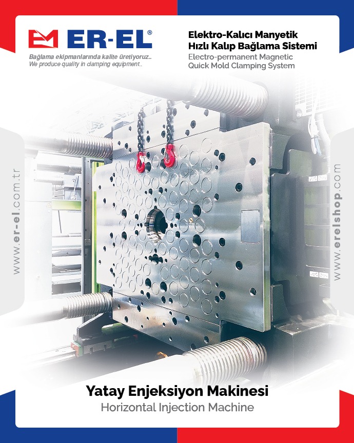 Elektro-Kalıcı Manyetik Hızlı Kalıp Değiştirme Sistemi