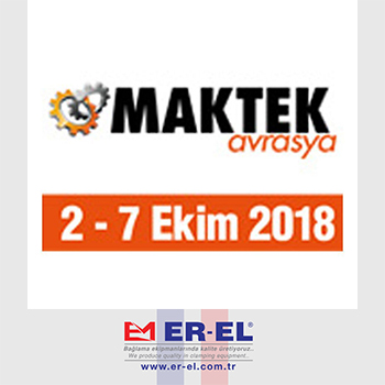 نحن في الجناح رقم 1240C في Maktek 2018!