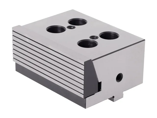Garra fija para mordaza de máquina mecánica de acero modular