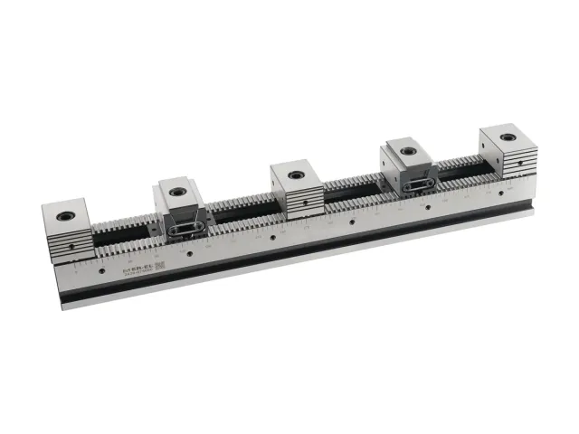 Mordaza de máquina en serie de varias garras