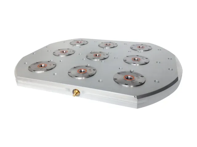 Piastra Zero Clamp a 5 assi